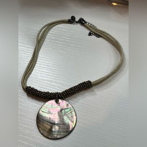 Lia Sophia necklace mother of pearl